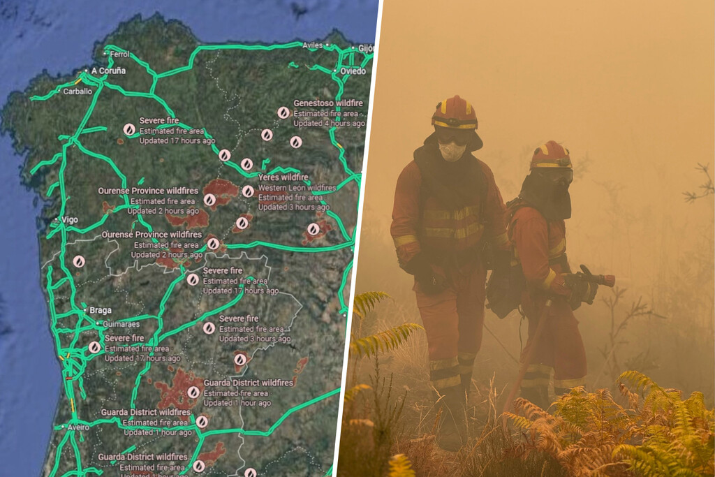 En España hay un «triángulo negro» de incendios entre Ourense, Zamora y León. Y no se explica solo por el calor