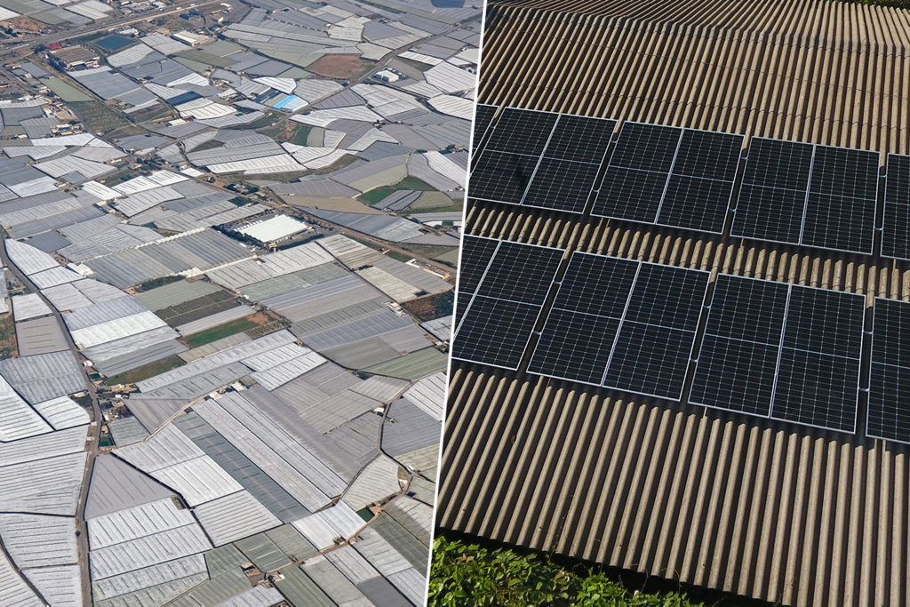 Almería ha sido durante años el gran «mar de plástico» de Europa. Ahora quiere ser otro mar: el de paneles solares