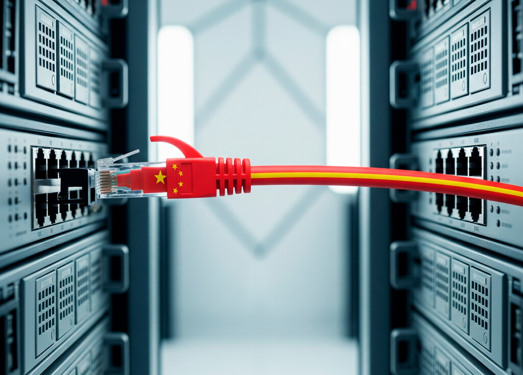 China quedó aislada de una de las arterias clave de Internet durante una hora. No está claro si fue un ensayo o un fallo